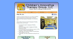 Desktop Screenshot of citgspeechtherapy.com